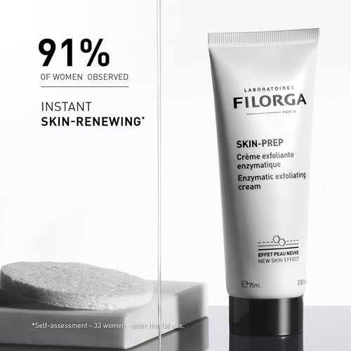 Filorga Skin-Prep Enzymatic Exfoliating Cream - Tighten Pores & Boost Skin Quality | 2.53 fl. oz.