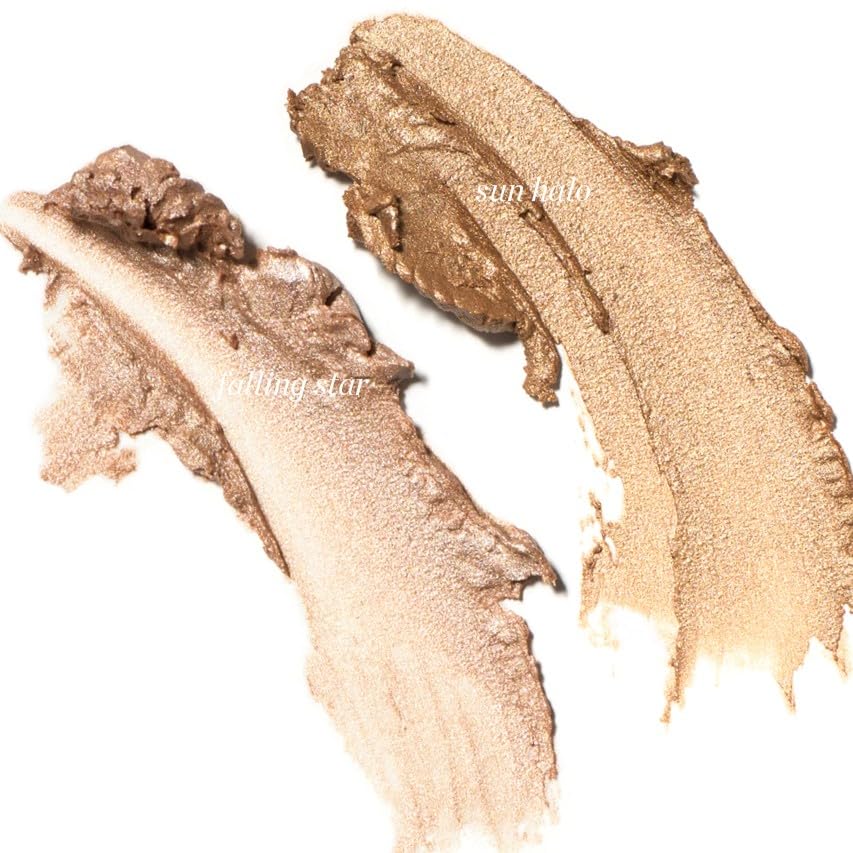 Ere Perez - Natural Vanilla Highlighter Balm | Creamy, Dewy Finish for Sensitive Skin | Vegan & Cruelty-Free