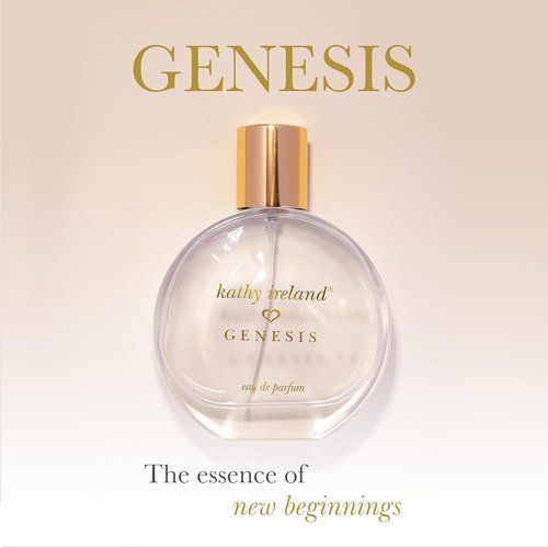 Kathy Ireland Genesis - Citrus Floral Perfume for Women - Eau de Parfum with Rose & Green Mandarin - 3.4 oz