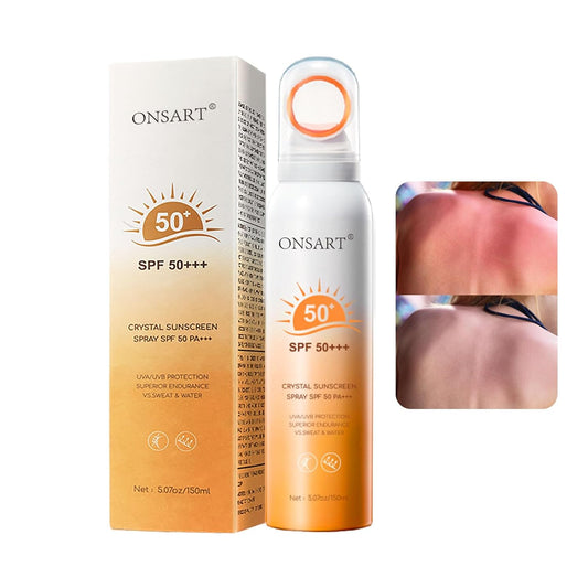 Skiennix Mineral Unseen Sunscreen Spray - SPF 50 PA+++ | Lightweight, Water-Resistant & Biodegradable, 5.07oz
