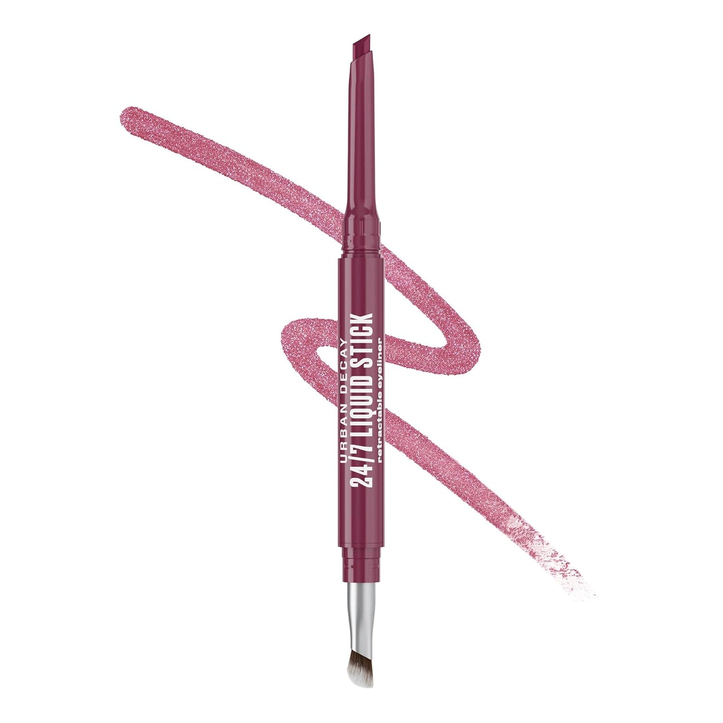 Urban Decay 24/7 Liquid Stick Waterproof Eyeliner - Smudge-Proof & Transfer-Proof, 24HR Wear | Dual-Ended Gel Liner with Brush - 0.012 oz