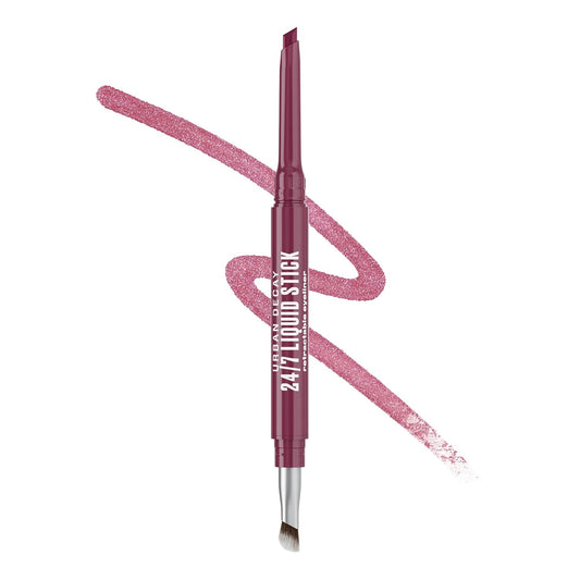 Urban Decay 24/7 Liquid Stick Waterproof Eyeliner - Smudge-Proof & Transfer-Proof, 24HR Wear | Dual-Ended Gel Liner with Brush - 0.012 oz