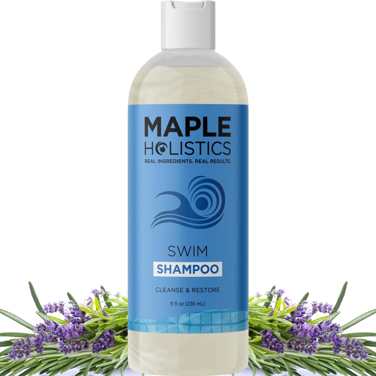 Skiennix After Swim Shampoo - Chlorine Removal Formula for Kids & Adults with Tea Tree & Rosemary Oils - 12 oz