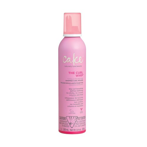 Cake Beauty Whipped Curl Defining Mousse - Aloe Vera & Vitamin E for Flexible Hold | Vegan, Sulfate-Free, Cruelty-Free