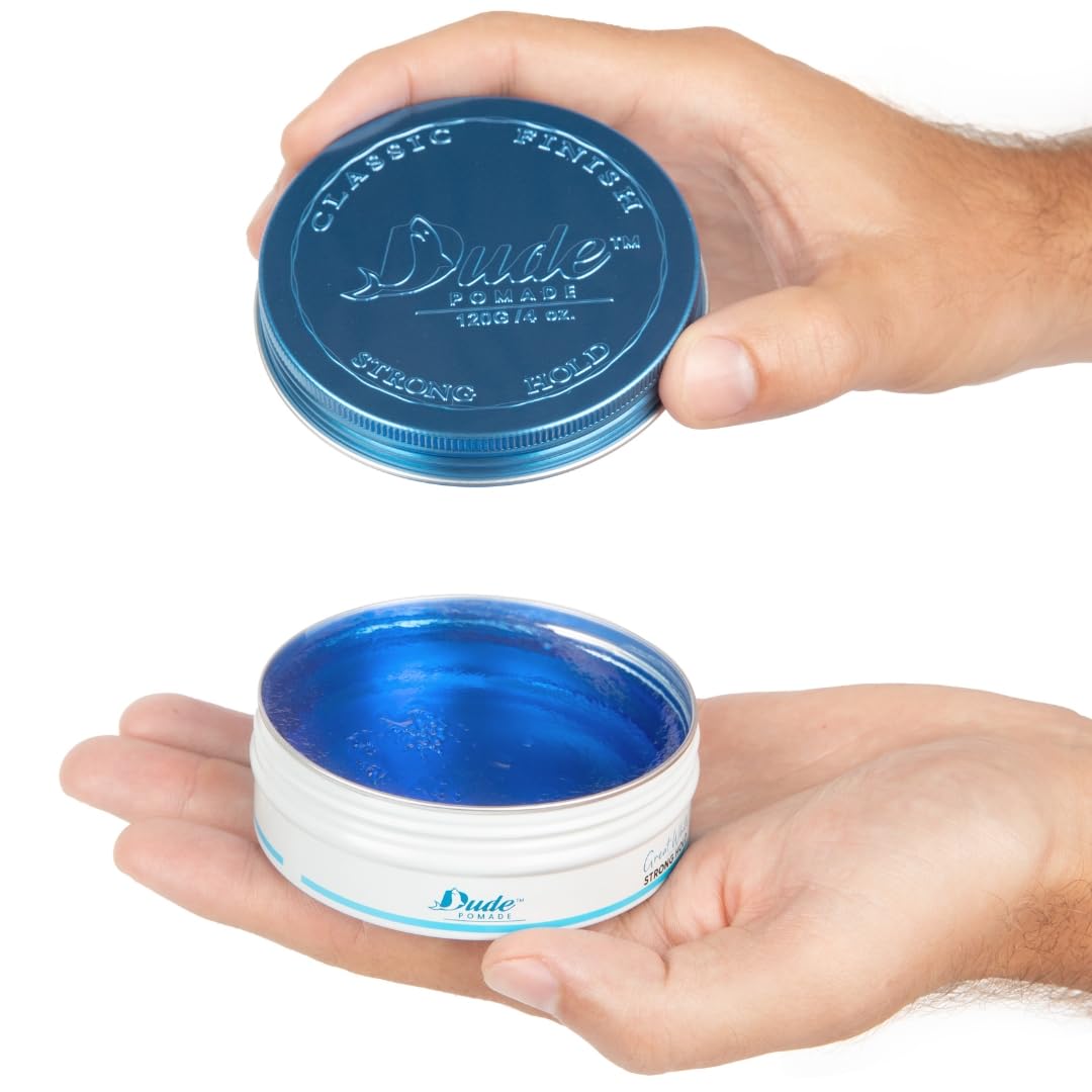 Skiennix Hair Pomade for Men - Strong Hold, Flake-Free, Water-Based, Matte Finish | 4oz