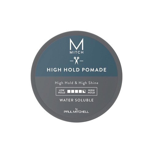MITCH by Paul Mitchell High Hold Pomade - Maximum Hold & Shine for All Hair Types