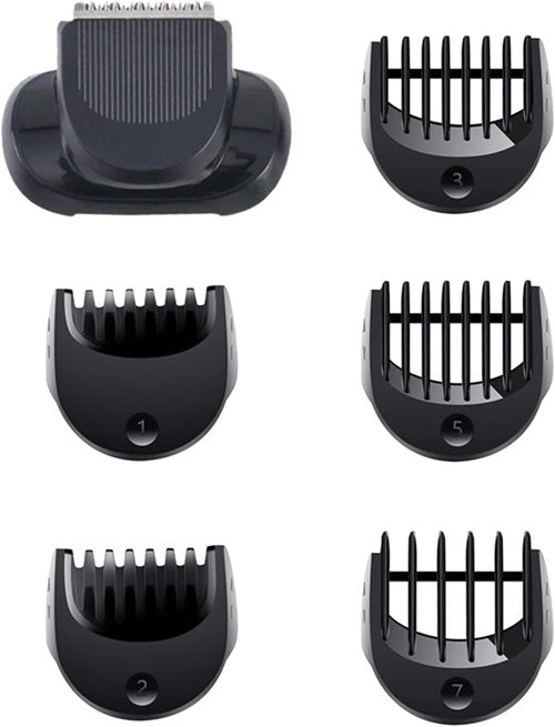 Braun Beard Trimmer Attachment - Replacement Guide Combs for Series 5, 6 & 7 | 1-7mm Sizes