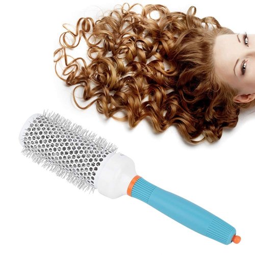 Moroccan Oil Aluminum Hairbrush - Perfect for Blow Drying, Curling & Straightening | 10.6x1.9in