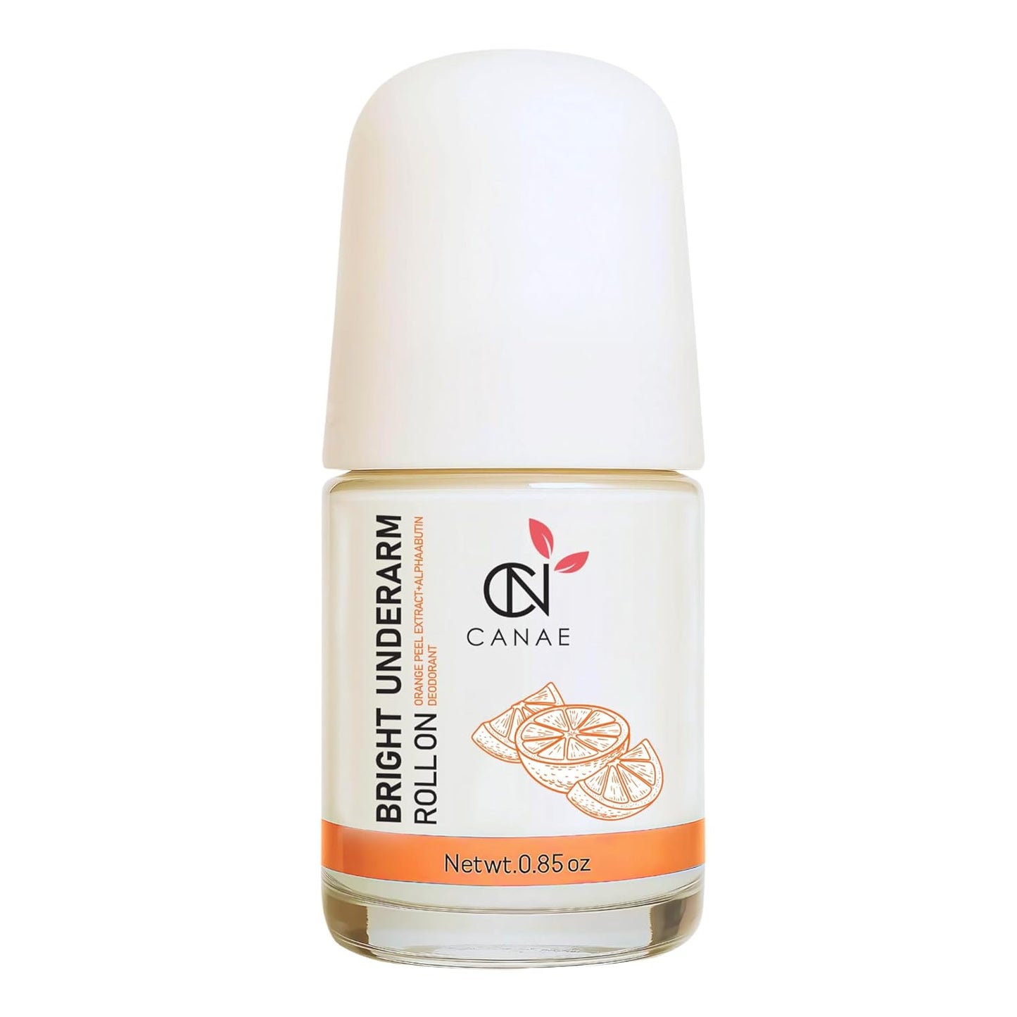 CANAE - Aluminum-Free Roll-On Deodorant for Sensitive Skin | Unisex Citrus Scent, 0.85 oz Travel Size