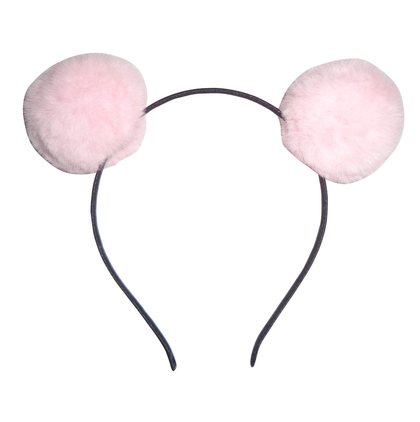 Pom Pom Headband Head Hoop Animal Style Cute fluffy Hairband for Girls Boys Women Men Costume(E)