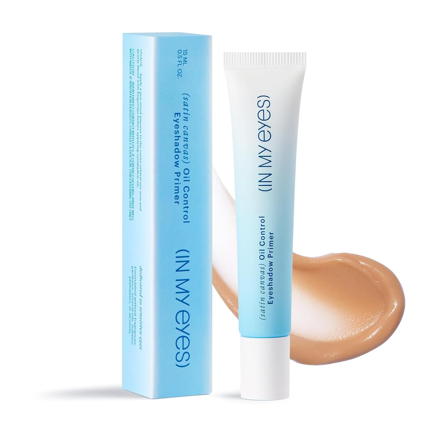 Skiennix Oil Control Eyeshadow Primer - Smooth Makeup Base for All Skin Tones | Lightweight & Non-Greasy - 0.5 fl. oz