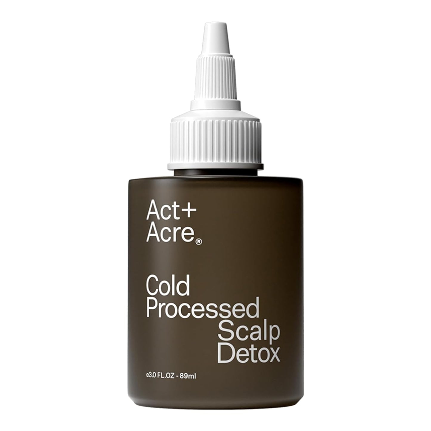 ACT+ ACRE Cold Processed Scalp Detox Oil - Sulfate-Free Treatment for Flaky, Dry Scalp - Promotes Thicker Hair