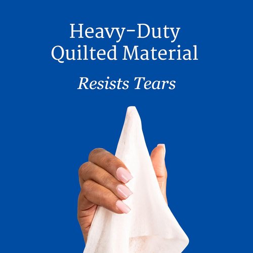 NorthShore Supreme Heavy-Duty Quilted Wipes - X-Large 9 x 13 in. | 50 Count, 3-Pack