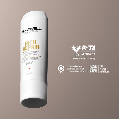 Goldwell Dualsenses Rich Repair Conditioner - Restores Dry Hair | 1L Size