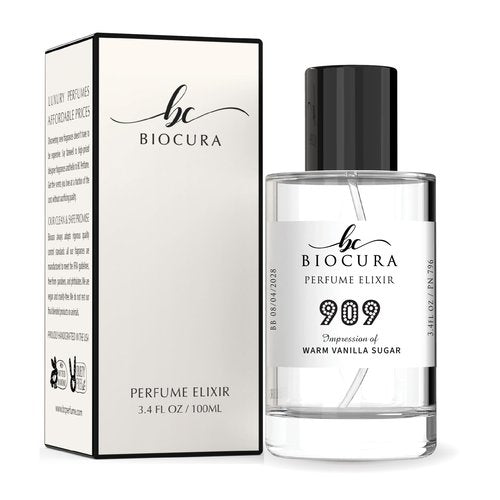 BC Perfume 909 Inspired by Warm Vanilla Sugar For Women Fragrance Dupes Eau de Parfum Bottle 3.4 Fl Oz/100ml