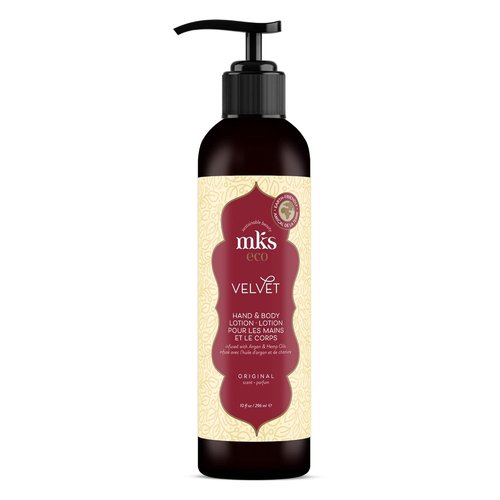 MKS Eco Velvet Hand & Body Lotion - Restores Skin Softness with Moroccan Argan Oil - 10 oz | Vegan & Cruelty-Free