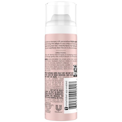 Nexxus Dry Shampoo - Advanced Invisible Clean for Soft, Shiny Hair | Travel-Size 3-Pack, 1.15 Oz Each, Rose & Waterlily Scent