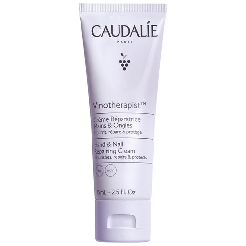 Caudalie Vinotherapist Hand & Nail Cream - Nourishing Shea Butter & Grapeseed Oil | Vegan Formula