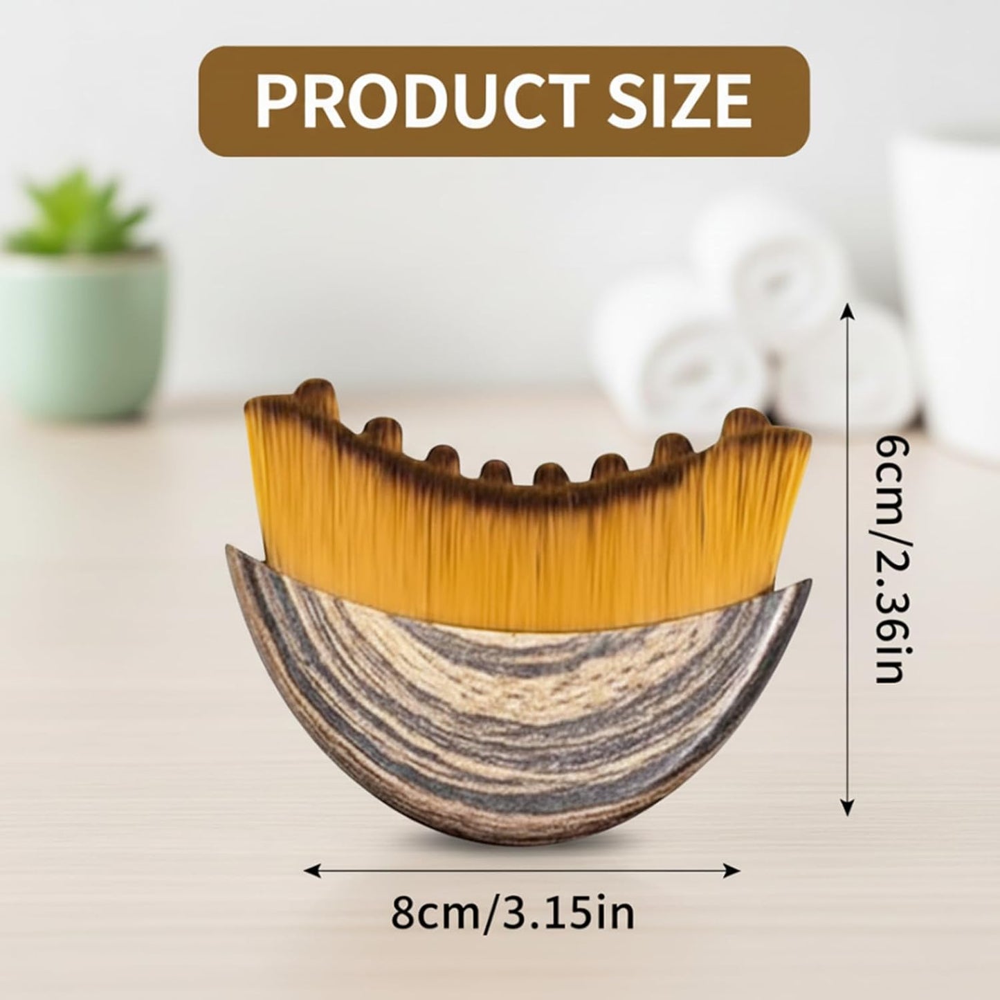 Skiennix Lymphatic Contour Face Brush - Sculpting & Detox for Glowing Skin | Anti-Puffiness (1 Pc)