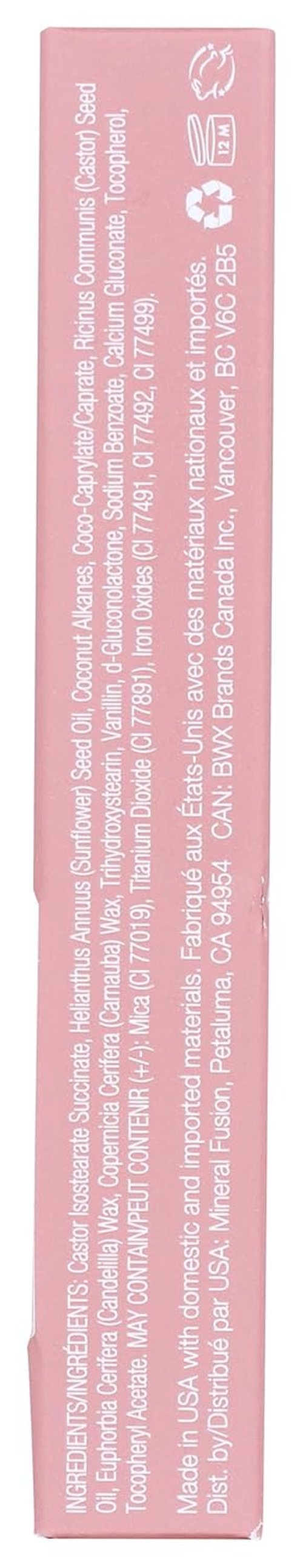 Mineral Fusion Hydro-Shine Lip Gloss - Paris Shade | 0.15 Ounces of Luscious Shine