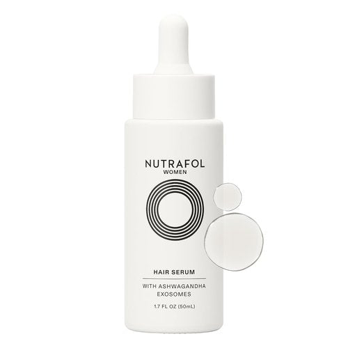 Nutrafol Women's Hair Serum - Supports Thicker, Stronger Hair | Vegan & Fast-Absorbing Formula