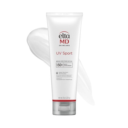 EltaMD UV Sport Sunscreen Lotion SPF 50 - Water & Sweat Resistant Zinc Oxide Formula for Face & Body