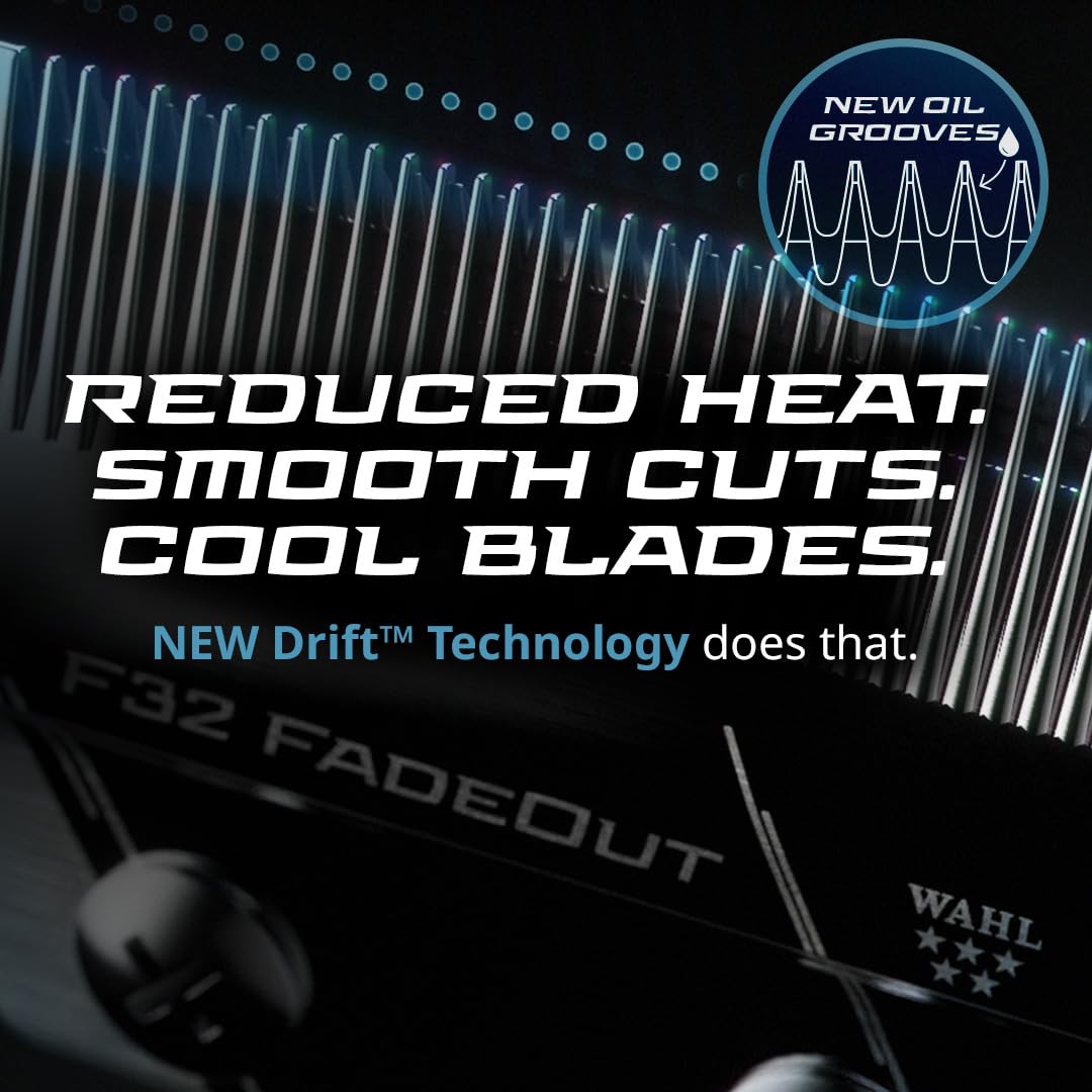 Wahl Professional F32 Fadeout Blade - High-Precision Replacement for 5-Star Vapor Clipper
