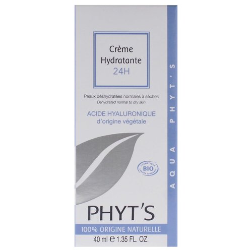 Phyts 24H Moisturizing Cream - Nourishing Face Moisturizer with Sunflower Oil & Aloe Vera - 1.7 oz