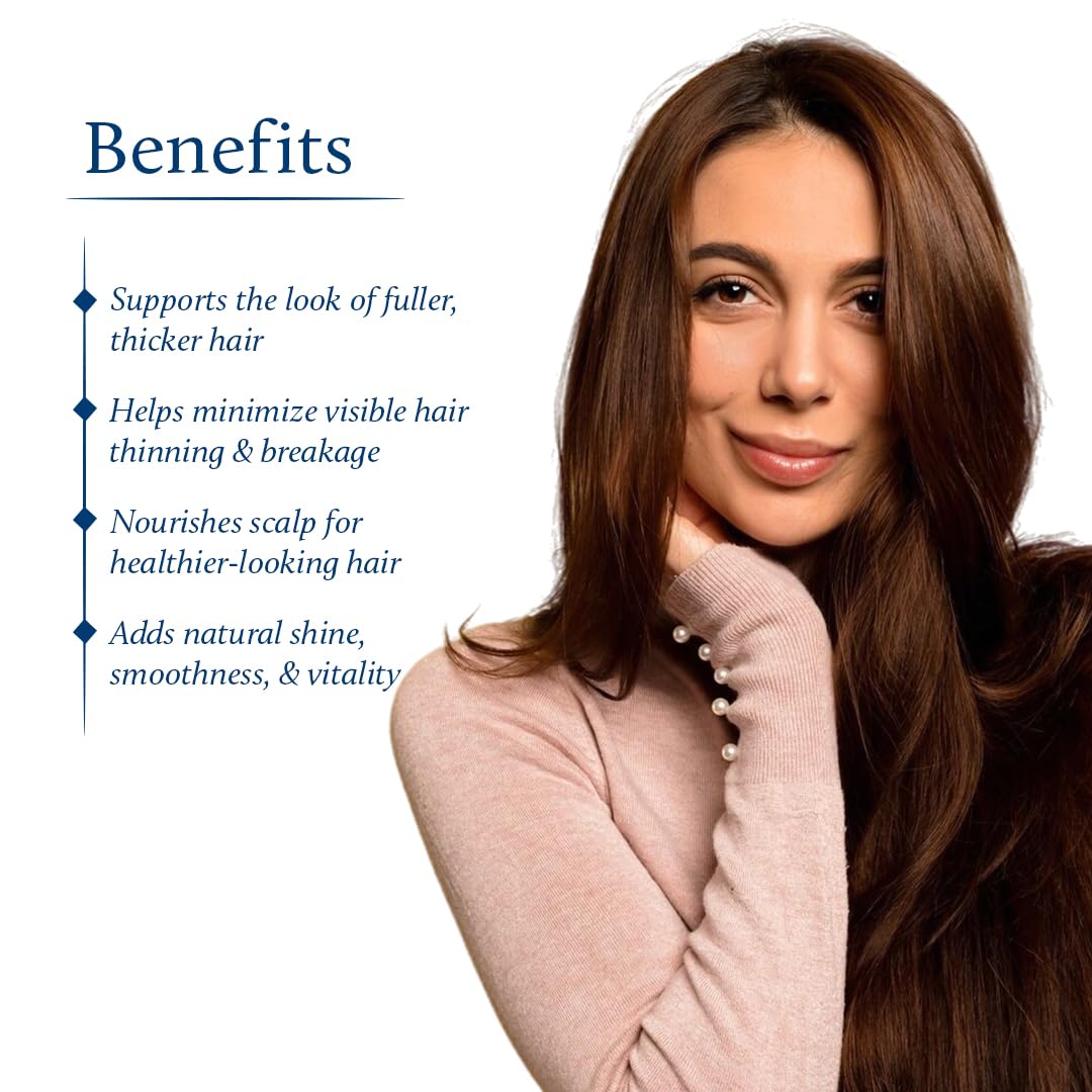Blue Nectar Hair Growth Serum - Rosemary Oil Ayurvedic Tonic Spray for Hair Growth | 3.38 Fl Oz