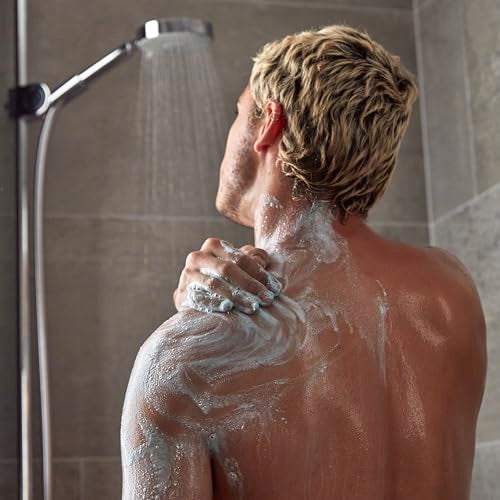 Dove Men+Care Eucalyptus Body and Face Scrub Deeply Exfoliates for Hydrated & Nourished Skin 100% Gentle Cleanser, No Sulfate Cleansers or Parabens