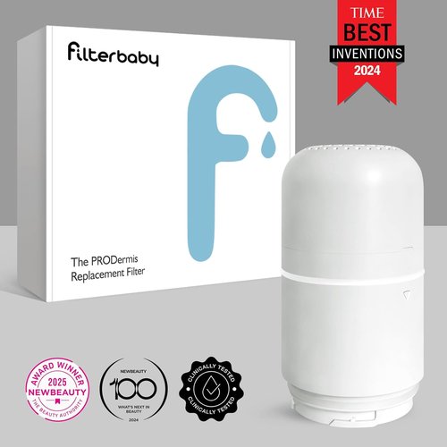Filterbaby Skincare Filter 2.0 Replacement Cartridge - 99.9% Chlorine Removal | Compatible with Filterbaby 2.0