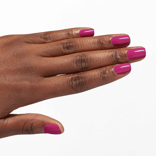 OPI Nail Lacquer Without a Pout | Opaque Bright Pink Crème Chip Resistant Nail Polish Your Way Collection