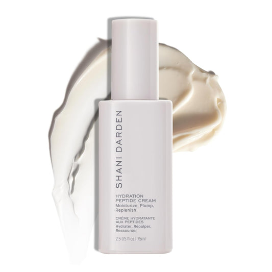 Shani Darden Hydration Peptide Cream - Oil-Free Face Moisturizer with Peptides & Squalane | 2.5 fl oz