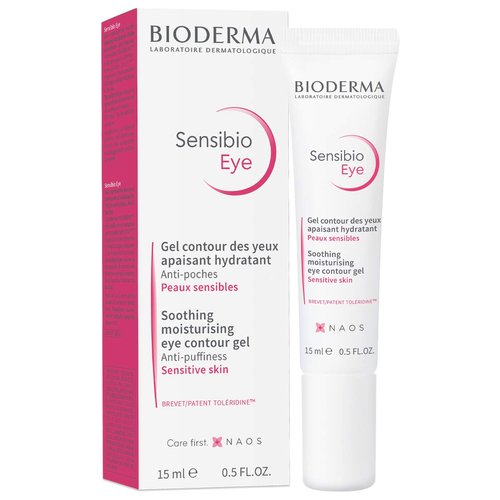 Bioderma Sensibio Eye Gel - Moisturizing Formula That Reduces Fine Lines - Soothing for Sensitive Skin