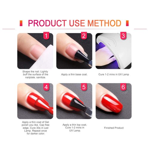 VENALISA 15ml Black Gel Nail Polish, Black Gel Polish Color Soak Off UV LED Nail Gel Polish Nail Art Starter Manicure Salon DIY at Home, 0.53 OZ