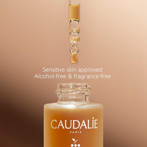 Caudalie Self-Tan Sun Drops - Hydrating Face Tanning Drops for Customizable, Gradual Tan | 15 mL