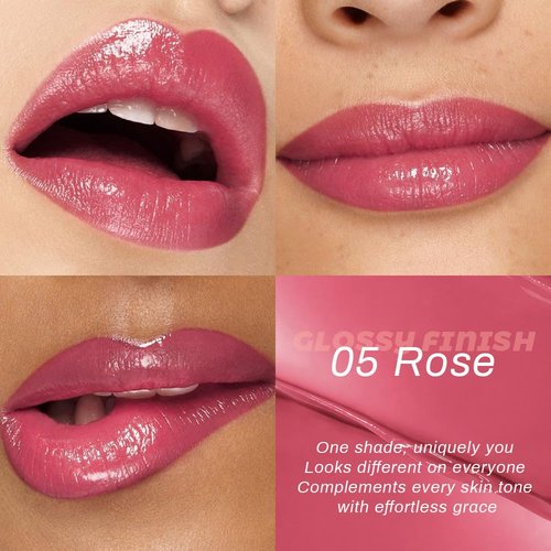 Kaely Honey Lipstick - Hydrating Tinted Lip Balm for Dry Lips | 2 Pcs in 05 Rose & 06 Girly
