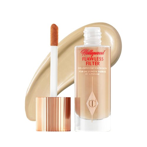 Charlotte Tilbury Hollywood Flawless Filter - Multi-Use Makeup Primer & Illuminating Highlighter for Smooth Skin