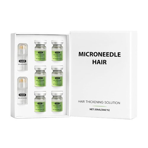 Hair Regrowth System by HairMax - Ginseng & Peppermint Formula | Thicker, Stronger Hair for Men & Women