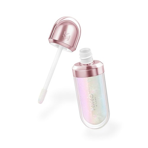 Kiko Milano 3D Hydra Lip Oil - Hydrating & Nourishing High-Shine Lip Treatment with Vitamin E - 6.5ml