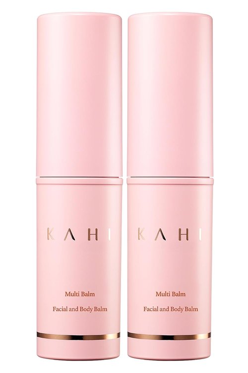 KAHI Wrinkle Bounce Multi Balm - DUO Edition | All-in-One Hydrating Balm & Eye Cream | Moisturizer Stick with Salmon-Derived DNA (0.32 oz - Pack of 2)