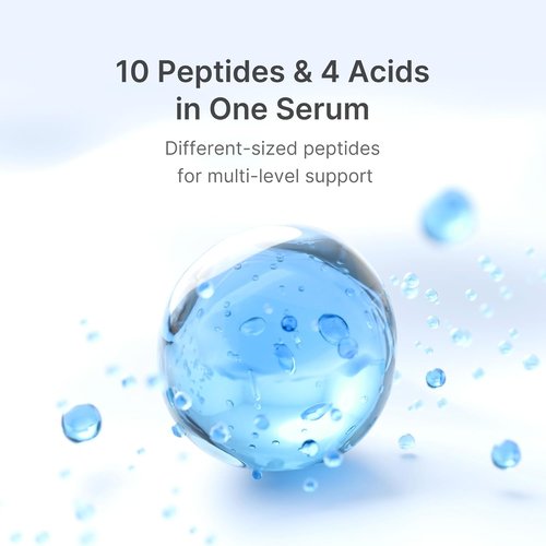 Medicube Zero Pore 10-Peptide Serum - Pore Refining & Oil Balancing | AHA, BHA, PHA, LHA | Korean Skincare, 1.01 fl oz