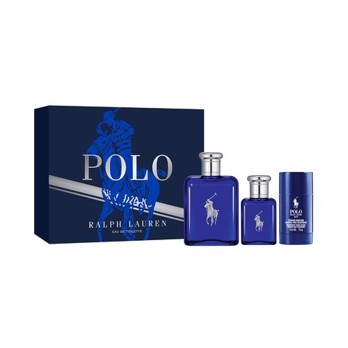 Ralph Lauren - Polo Blue Eau de Toilette - Men's Cologne Set with Full Size & Travel Size | 4.2 Fl Oz & 1.35 Fl Oz