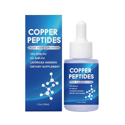 Regine Switzerland Copper Peptide Hair Regrowth Serum - GHK-Cu & AHK-Cu for Healthy Scalp, 30ml