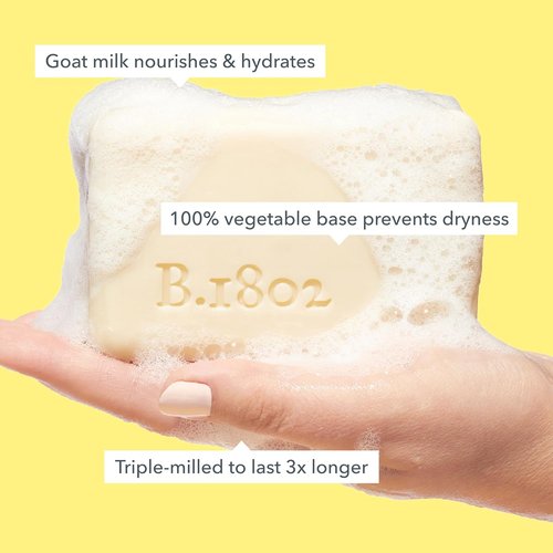 Beekman 1802 Goat Milk Body Soap Bar - Almond Honey Cookie - Nourishing & Hydrating - 9 oz