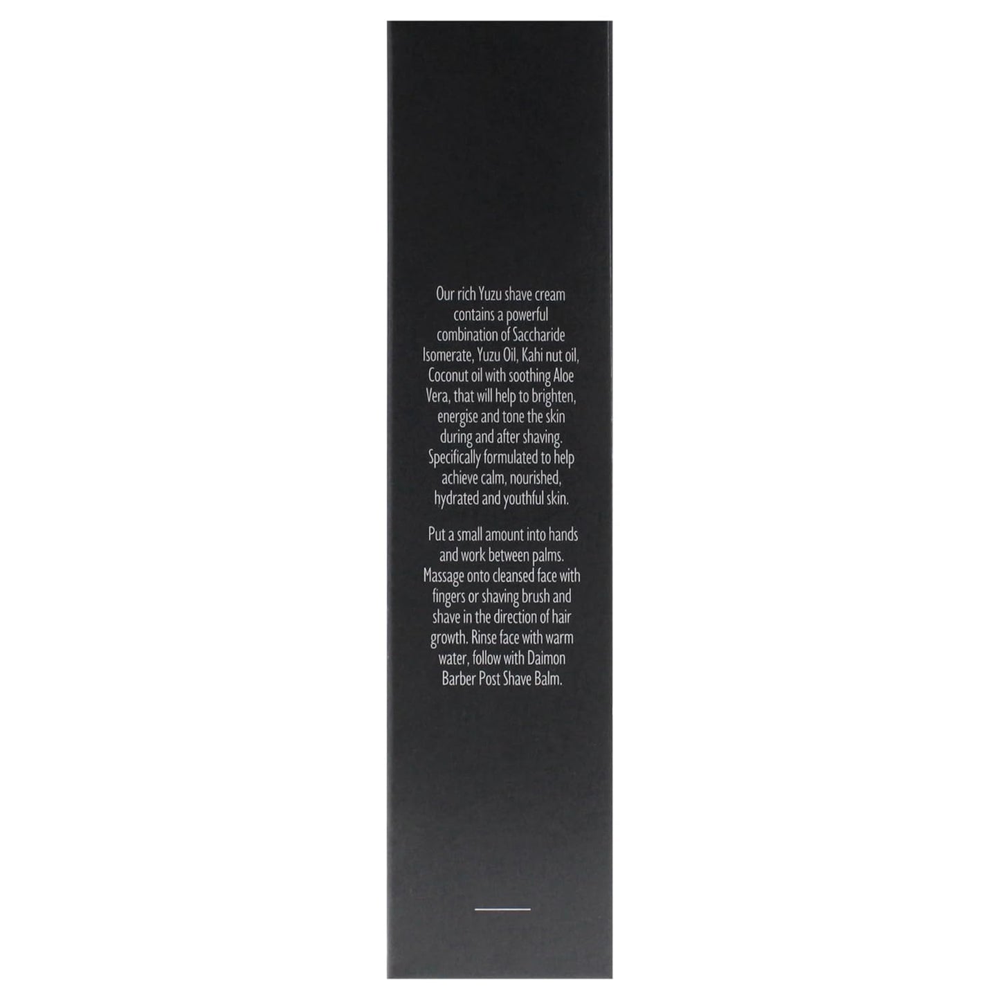 Daimon Barber Shave Cream for Men - Smooth & Hydrating Formula | 3.38 oz Tube