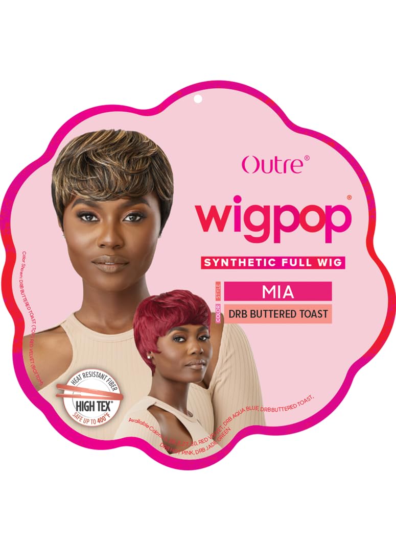 Outre Wigpop - Mia (DRB BUTTERED TOAST)