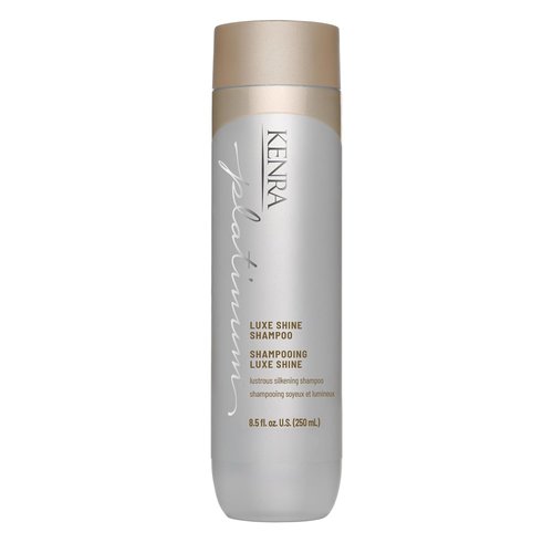 Kenra Platinum Luxe Shine Shampoo - Smoothing Formula for Frizzy Hair | Sulfate-Free & Color Safe 8.5oz
