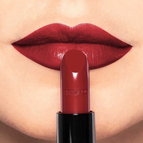 ARTDECO Perfect Color Lipstick - Rich Red Glide-On Formula with Plumping Effect - 0.14 Oz
