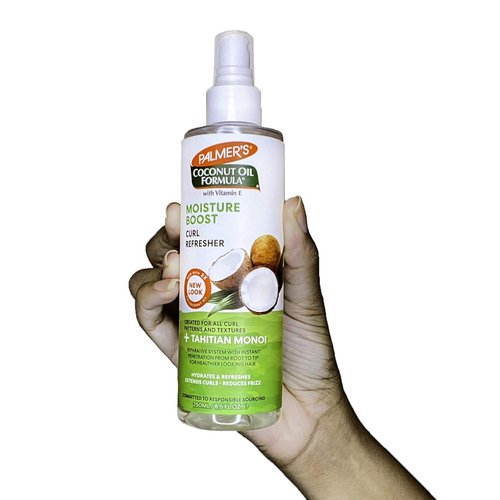 Palmer's Coconut Oil Formula Curl Refresher Spray - Moisture Boost, 8.5 Ounce